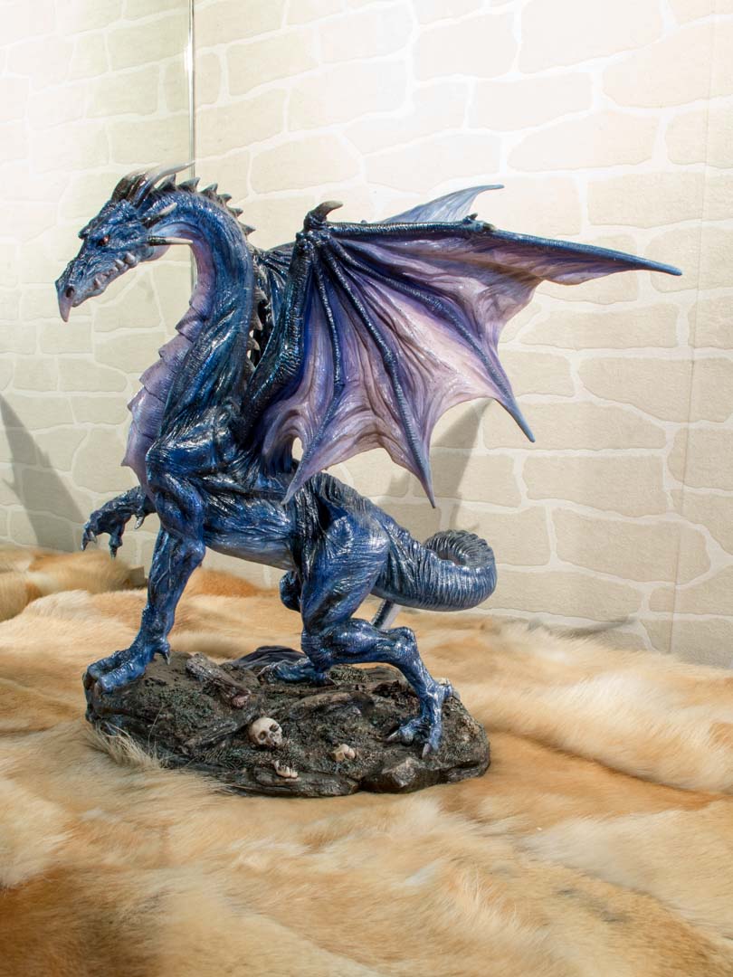 Statue Dragon Bleue en livraison gratuite